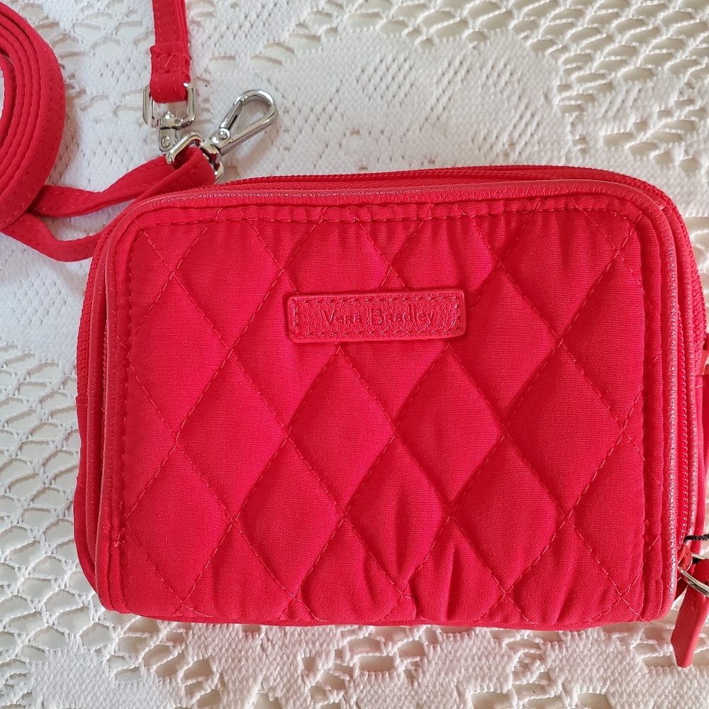 NWT Vera Bradley on the square wristlet
